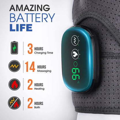 Masajeador Eléctrico de Hombros con Calor, Vibración