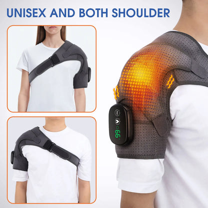 Masajeador Eléctrico de Hombros con Calor, Vibración