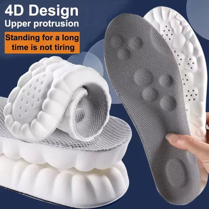 Plantillas deportivas 4D con tecnología Cloud — máxima comodidad y amortiguación al caminar y correr