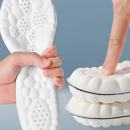 Plantillas deportivas 4D con tecnología Cloud — máxima comodidad y amortiguación al caminar y correr